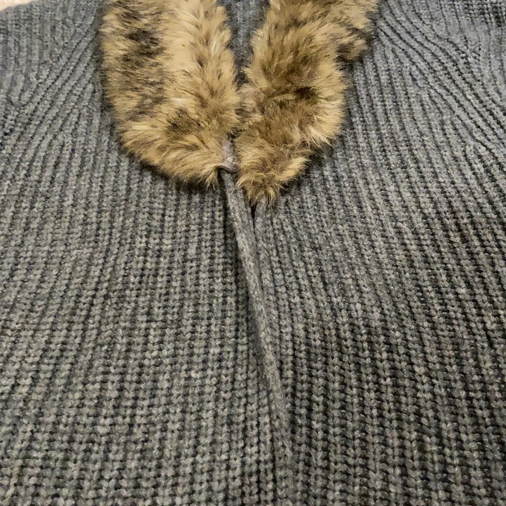 Ann Taylor Faux Collar Sweater Coat - Picture 12 of 12